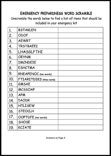 Word Scramble